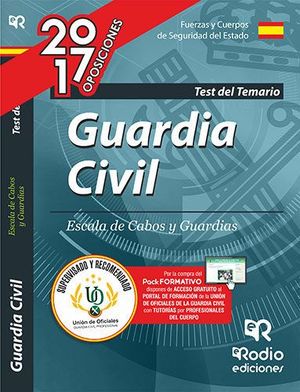 TEST DEL TEMARIO GUARDIA CIVIL. ESCALA DE CABOS Y GUARDIAS