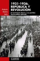 1931-1936 REPUBLICA Y REVOLUCIN