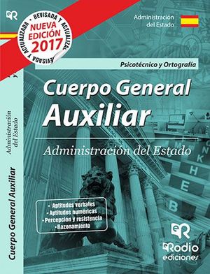 CUERPO GENERAL AUXILIAR ADMINISTRACIN DEL ESTADO. PSICOTCNICO Y ORTOGRAFIA