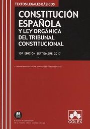 CONSTITUCION ESPAOLA Y LEY ORGANICA DEL TRIBUNAL CONSTITUCIONAL