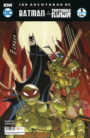 LAS AVENTURAS DE BATMAN Y LAS TORTUGAS NINJA N�M. 1 (DE 6)