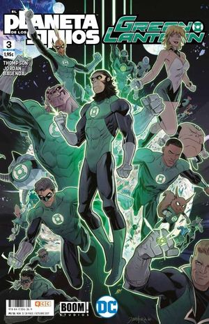 EL PLANETA DE LOS SIMIOS GREEN LANTERN 3