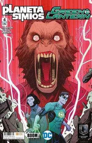 EL PLANETA DE LOS SIMIOS GREEN LANTERN 4