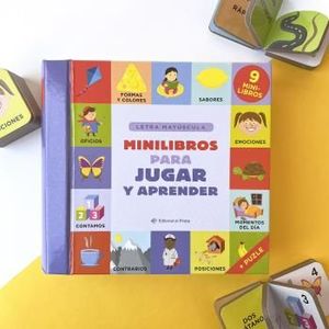 MINILIBROS PARA JUGAR Y APRENDER (9 LIBROS)