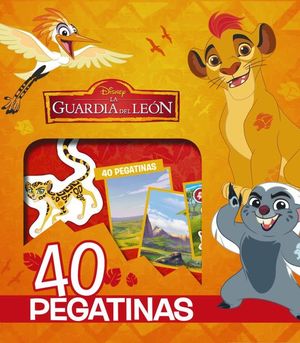 EL REY LEN. LA GUARIDA DEL LEON 40 PEGATINAS