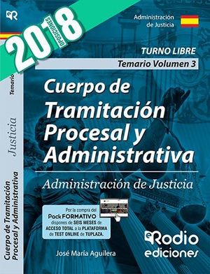 CUERPO DE TRAMITACION PROCESAL Y ADMINISTRATIVA: TEMARIO 3