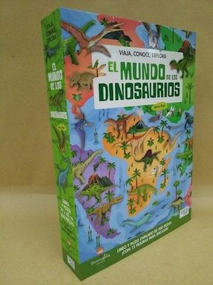 EL MUNDO DE LOS DINOSAURIOS (LIBRO + PUZLE)