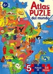 ATLAS PUZLE DEL MUNDO