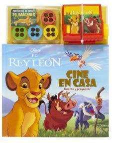 EL REY LEON. CINE EN CASA (CUENTO Y PROYECTOR)