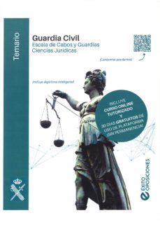 TEMARIO GUARDIA CIVIL CIENCIAS JURDICAS