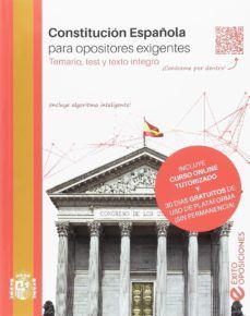 CONSTITUCIN ESPAOLA PARA OPOSITORES EXIGENTES