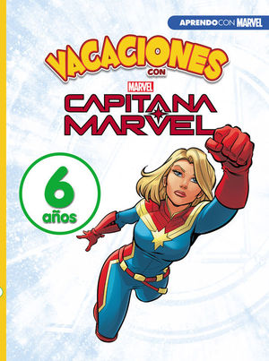 VACACIONES LOS VENGADORES CAPITANA MARVEL 6 AOS
