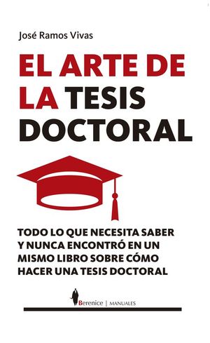 EL ARTE DE LA TESIS DOCTORAL