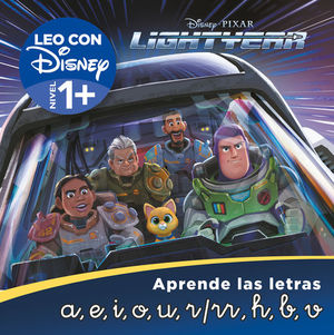 LIGHTYEAR. APRENDE LAS LETRAS. LEO CON DISNEY NIVEL 1+