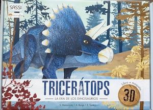 TRICERATOPS 3D (LIBRO + MAQUETA 3D). LA ERA DE LOS DINOSAURIOS