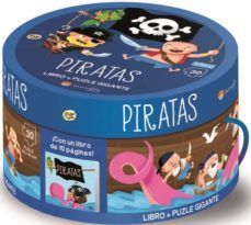 PIRATAS (LIBRO + PUZLE GIGANTE 30 PIEZAS) + 3 AOS