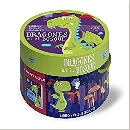 DRAGONES EN EL BOSQUE (LIBRO + PUZLE GIGANTE)