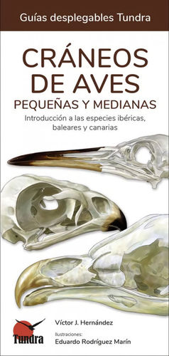 CRANEOS DE AVES PEQUEAS Y MEDIANAS - GUIAS DESPLEGABLES TUNDRA