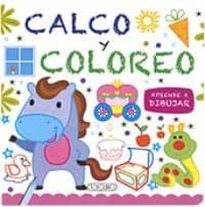 CALCO Y COLOREO 1