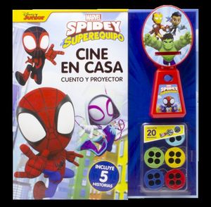 SPIDEY Y SU SUPEREQUIPO. CINE EN CASA (CUENTO Y PROYECTOR)