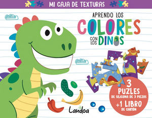 APRENDO LOS COLORES CON LOS DINOS (MI CAJA DE TEXTURAS)