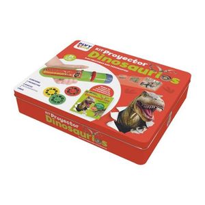 KIT PROYECTOR DINOSAURIOS (CAJA METALICA)