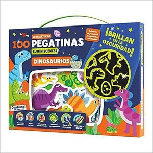 MI MALETIN DE 100 PEGATINAS LUMINESCENTES: DINOSAURIOS