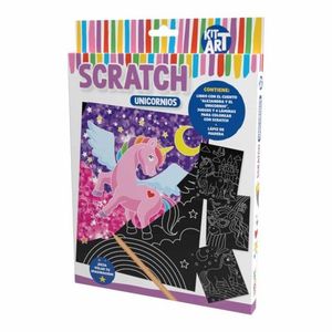 KIT ART SCRATCH UNICORNIOS