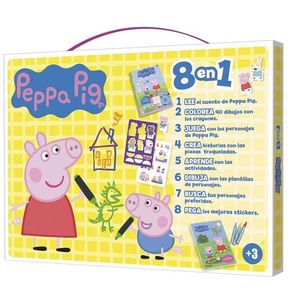 MALET�N 8 EN 1 PEPPA PIG. KIT DE ACTIVIDADES