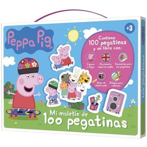 MI MALETN DE 100 PEGATINAS PEPPA PIG