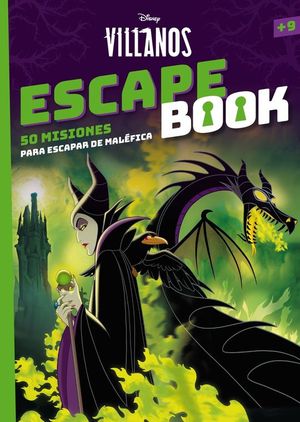 DISNEY VILLANOS. ESCAPE BOOK +9 AOS