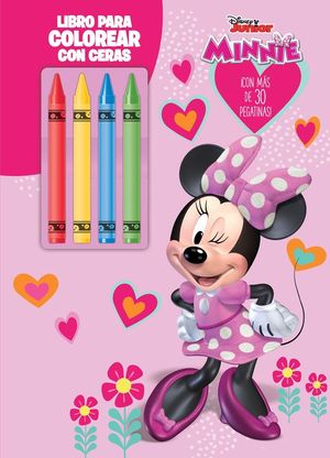 MINNIE. LIBRO PARA COLOREAR CON CERAS