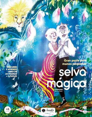 SELVA MAGICA (LIBRO + 2 PUZLES) + 6 AOS