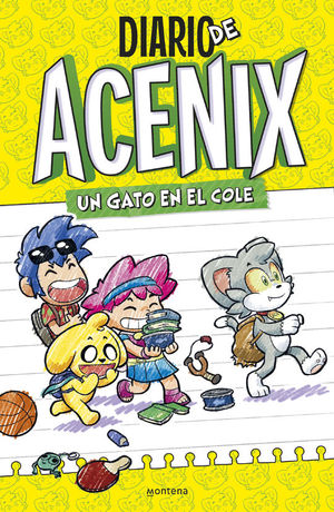 DIARIO DE ACENIX 1: UN GATO EN EL COLE