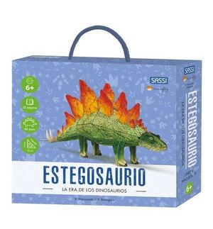 ESTEGOSAURIO. LA ERA DE LOS DINOSAURIOS (LIBRO + MAQUETA 3D)