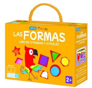 LAS FORMAS (LIBRO + 10 PUZLES) +2 AÑOS