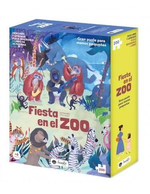 FIESTA EN EL ZOO. GRAN PUZLE PARA MANOS PEQUEAS (+6 AOS)
