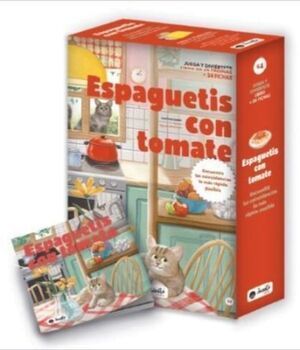 ESPAGUETTIS CON TOMATE. JUEGO DE AGUDEZA VISUAL (+6 AOS)