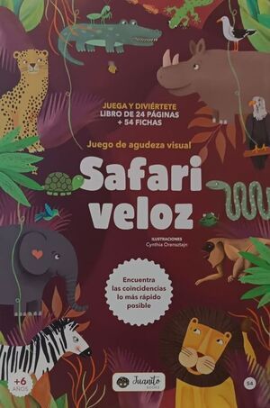 SAFARI VELOZ. JUEGO DE AGUDEZA VISUAL (+6 A�OS)