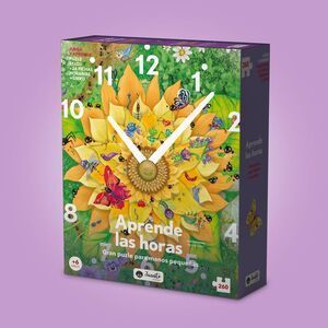 APRENDE LAS HORAS. GRAN PUZLE PARA MANOS PEQUEAS (+6 AOS)