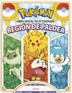 POKEMON LIBRO OFICIAL DE ACTIVIDADES: REGION DE PALDEA