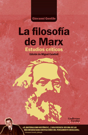 LA FILOSOFA DE MARX. ESTUDIOS CRTICOS