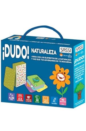 DUDO NATURALEZA. JUEGO DE CARTAS + LIBRO DE ACTIVIDADES + PEGATINAS (+ 4 AOS)