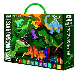 LOS DINOSAURIOS. MEGABOX ARTS & KRAFTS (+5 AOS)