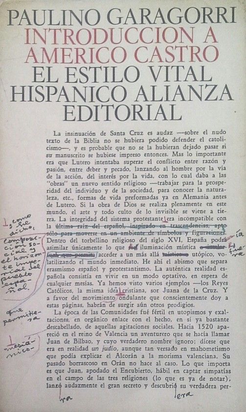 INTRODUCCIN A AMRICO CASTRO