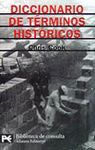 DICCIONARIO DE T�RMINOS HIST�RICOS