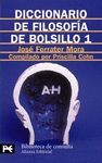 DICCIONARIO DE FILOSOFIA DE BOLSILLO 1