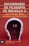 DICCIONARIO DE FILOSOFIA DE BOLSILLO 2