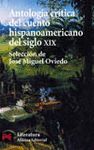 ANTOLOGIA CRITICA DEL CUENTO HISPANOAMERICANO DEL SIGLO XIX