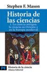 HISTORIA DE LAS CIENCIAS, 1